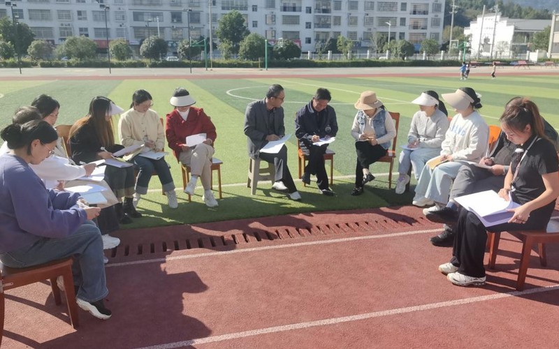 教联体织密教研网 乡村校激活育人生态